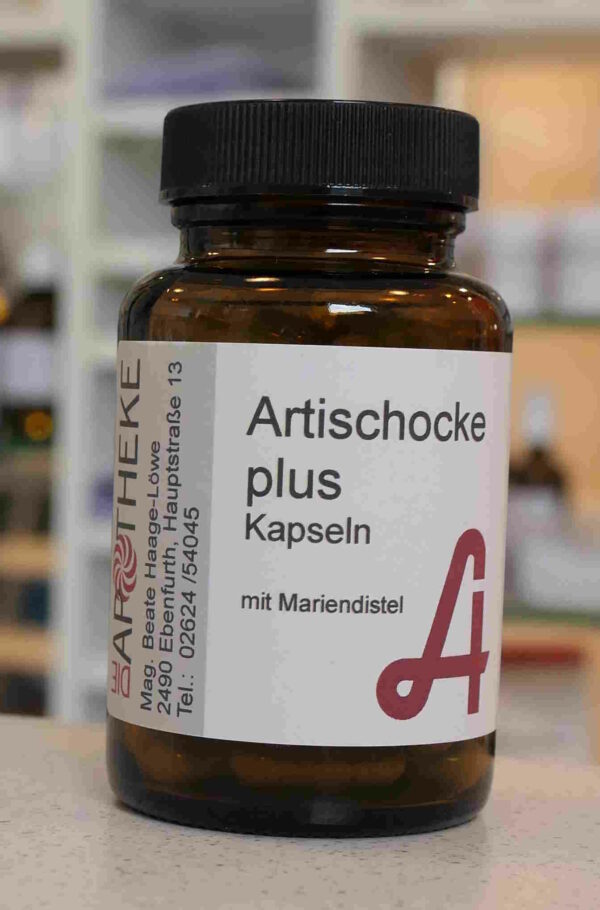 ARTISCHOCKE PLUS KAPSELN DIE APOTHEKE EBENFURTH