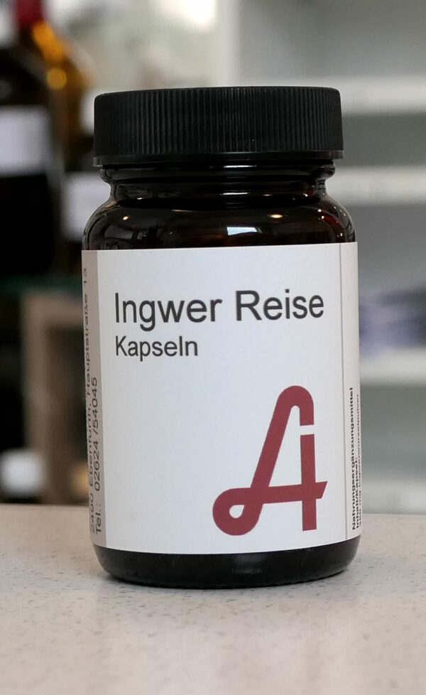 INGWER REISE KAPSELN DIE APOTHEKE EBENFURTH