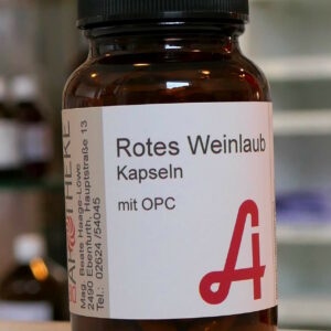 ROTES WEINLAUB KAPSELN