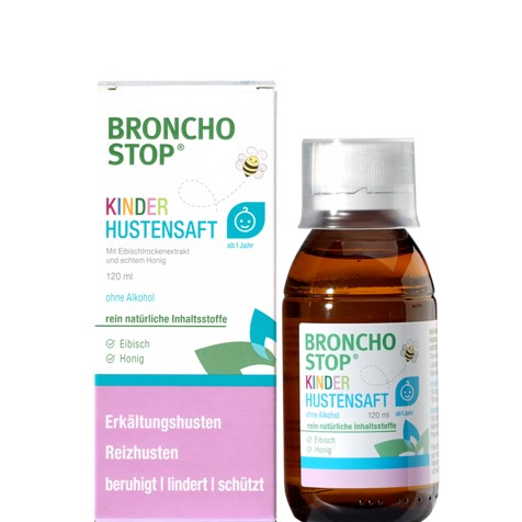 Bronchostop Kinder Hustensaft in der Apotheke Ebenfurth