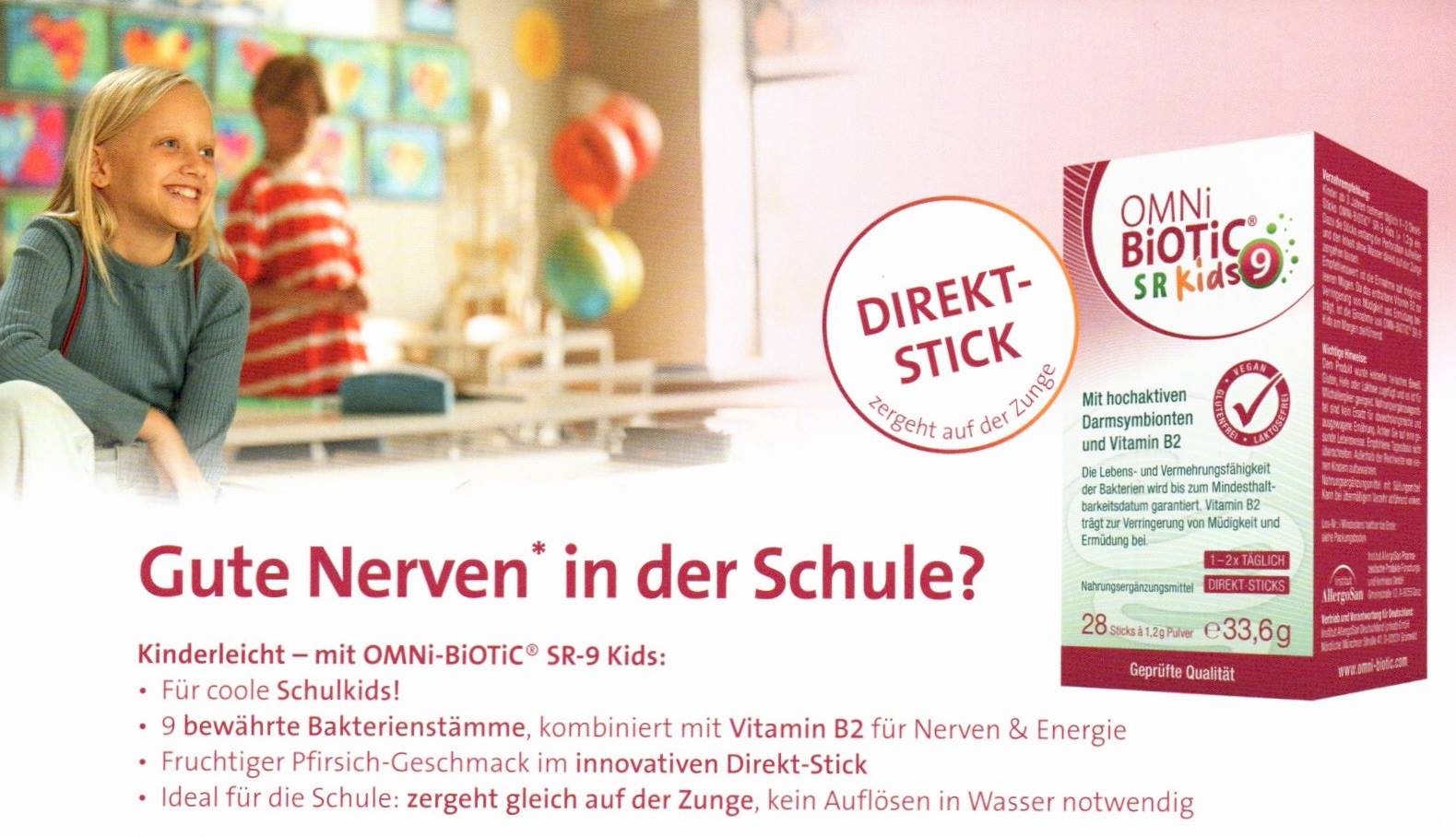 Omnibiotic Kids in der Apotheke Ebenfurth